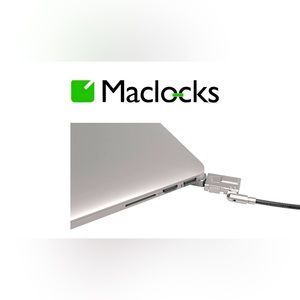 NWT Maclocks MBPR15BRWEDGE Lock & Bracket for MacBook Pro Retina 15-Inch Laptop